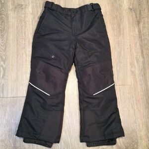 Swiss Tech Kids Black Snow Pants XS 4-5